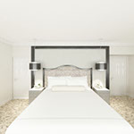 Hotel Room Rendering